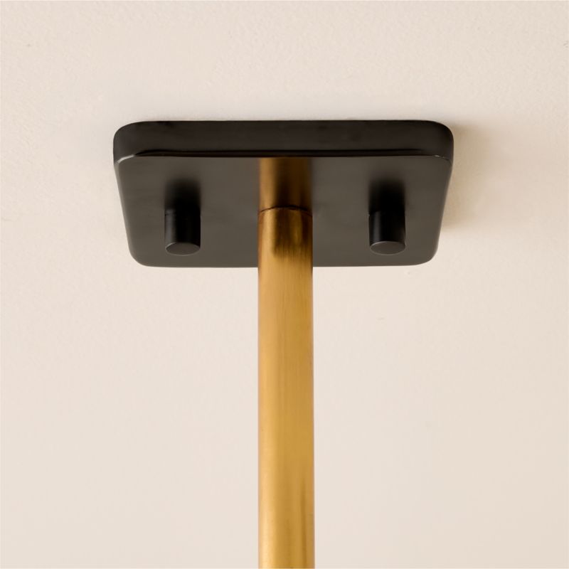 Tavish Aged Brass Pendant Light