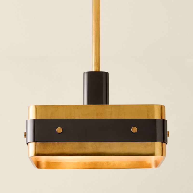 Viewing product image Tavish Aged Brass Pendant Light - image 1 of 6