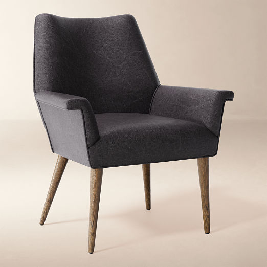 Tub Leather Dining Chair