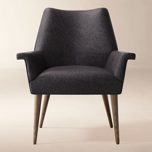 Tub Leather Dining Chair