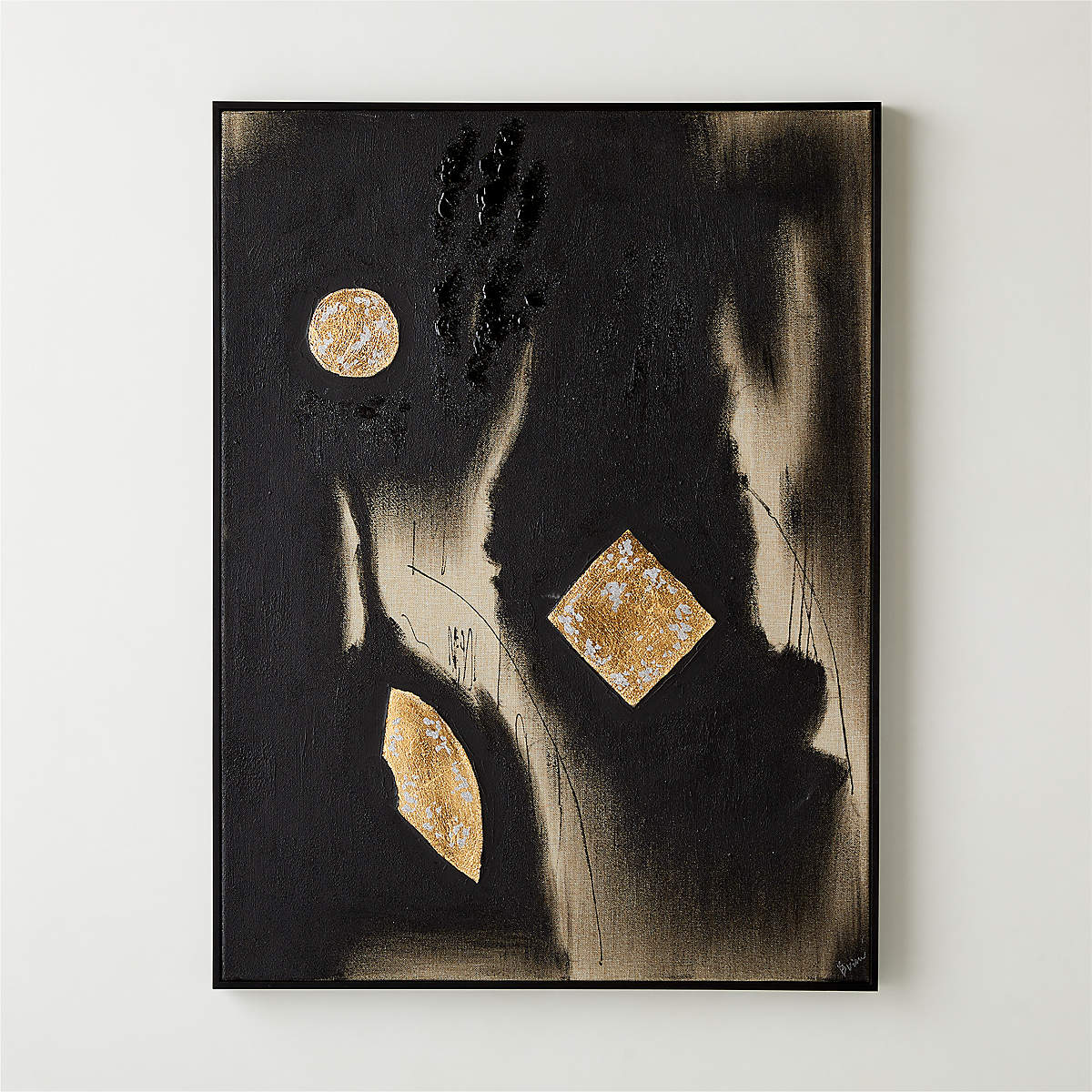 'Teodore' Framed Wall Art 36''x48'' + Reviews CB2