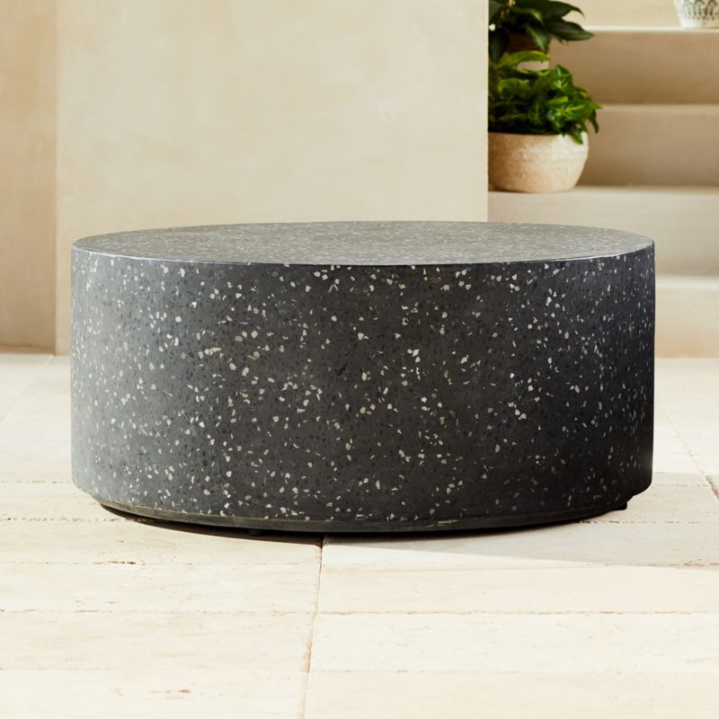 View Terrazzo Black Outdoor Coffee Table details