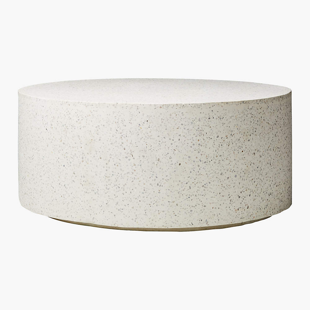 terrazzo coffee table cb2