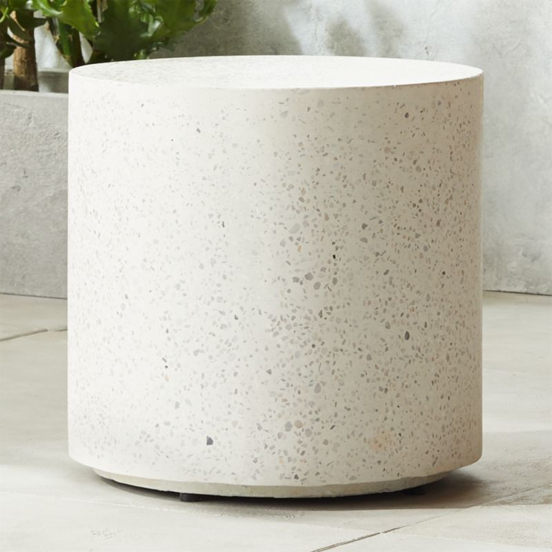 Terrazzo Side Table Reviews Cb2