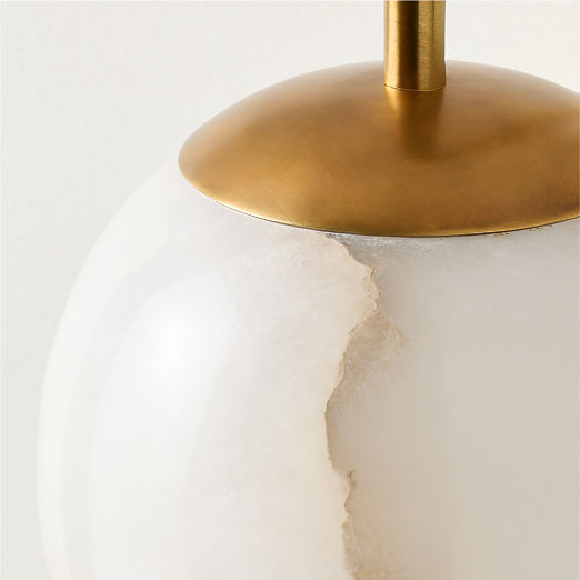 Terzo Alabaster Wall Sconce Set of 2