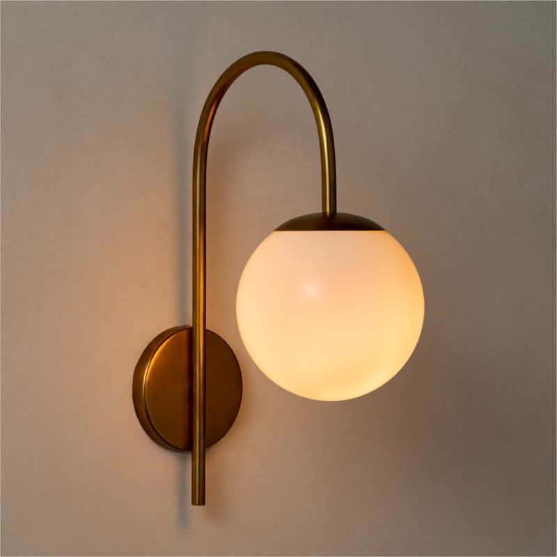 Terzo Glass Wall Sconce - image 3 of 6