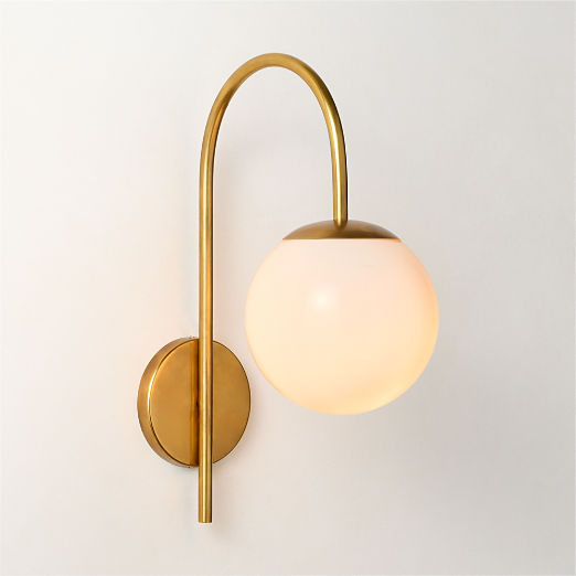 Terzo Glass Wall Sconce Set of 2