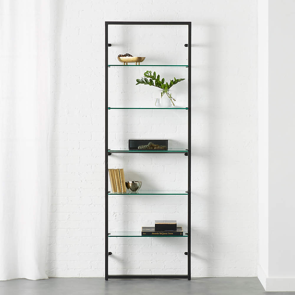 Falone Metal Bookcase  Metal bookcase, Metal bookshelf, Bookcase