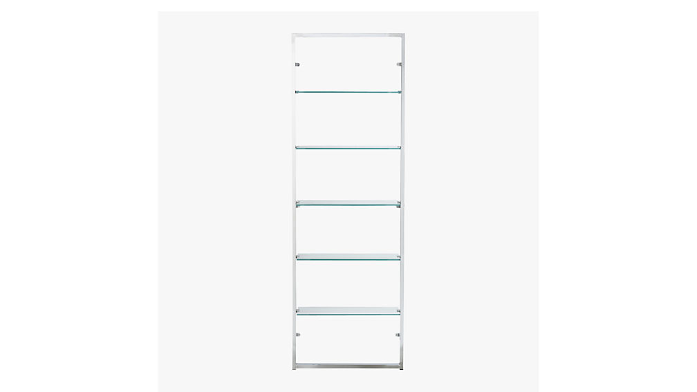 Tesso Chrome Bookshelf Reviews Cb2