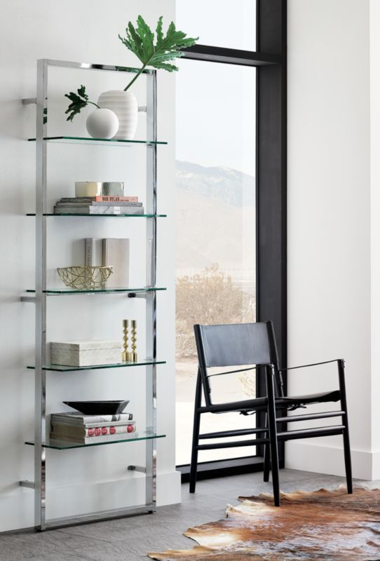 Tesso Black Metal Wall Mount Bookshelf - image 4 of 11