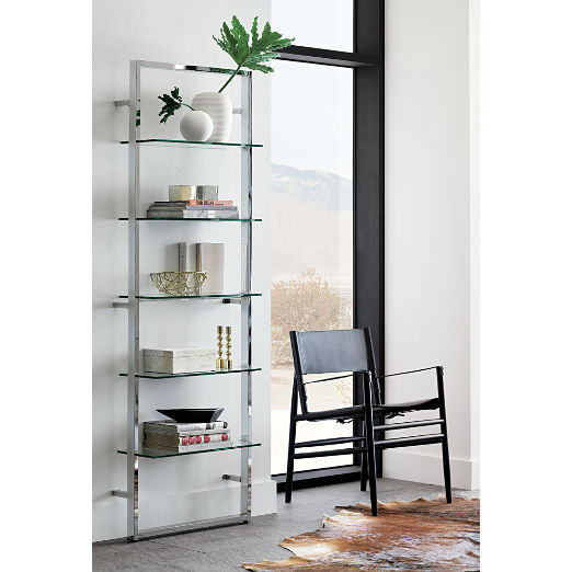 Tesso Black Metal Wall Mount Bookshelf