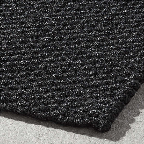 FIGARO BLACK AND WHITE Doormat By Kavka Designs - Bed Bath & Beyond -  31257408