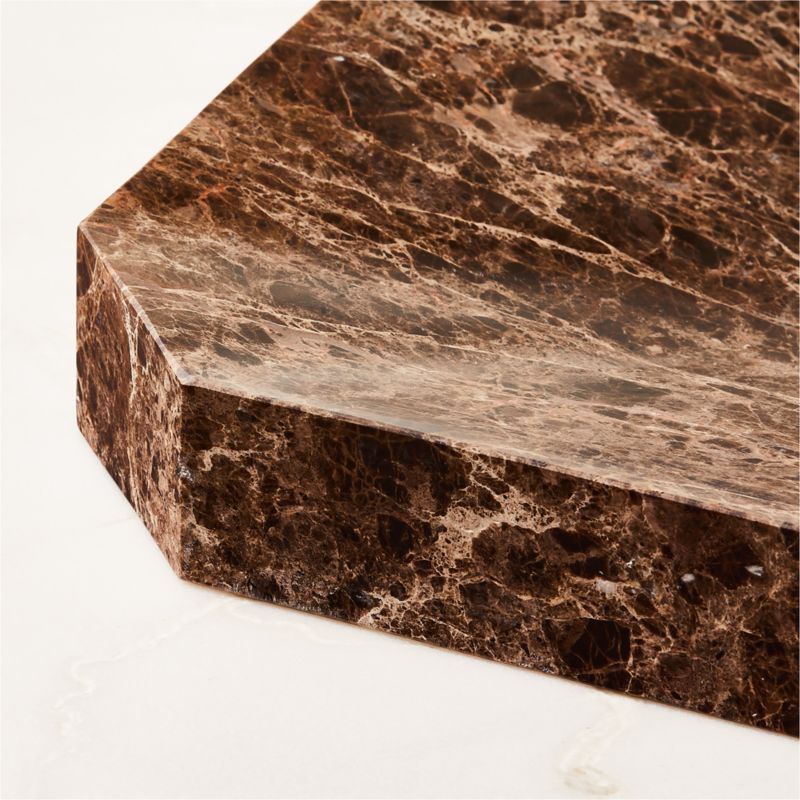 Thayne Brown Marble Catchall - image 4 of 10