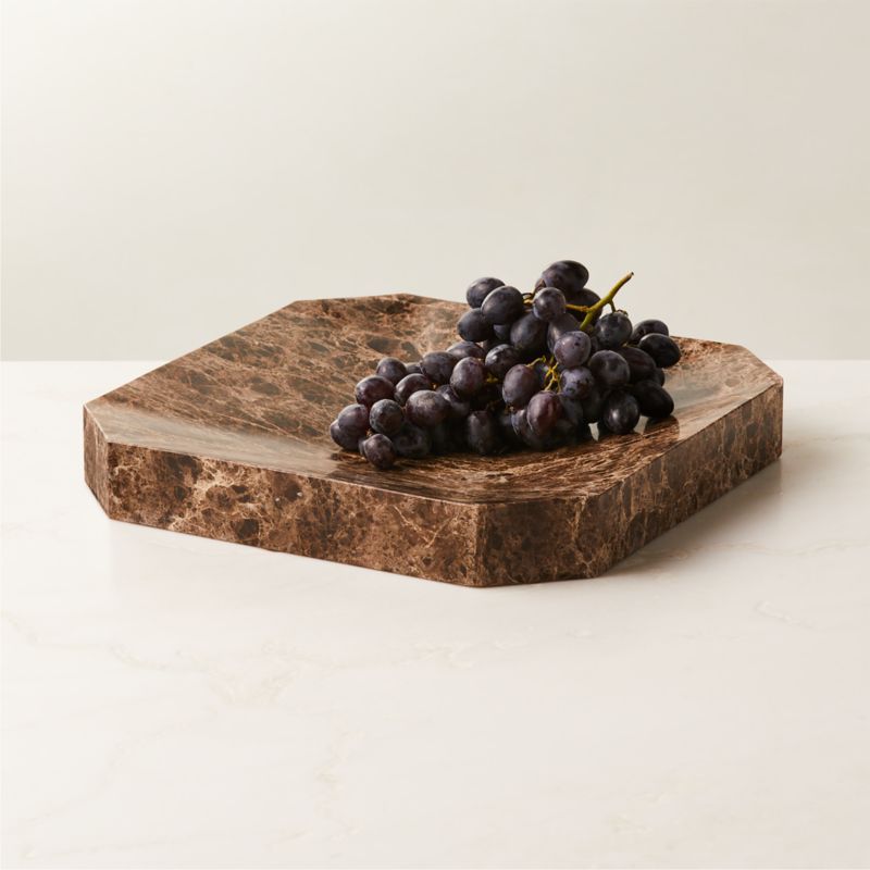 Thayne Brown Marble Catchall - image 3 of 10