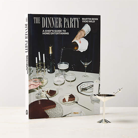 'The Dinner Party' Coffee Table Book and Cocktail Ornament Gift Bundle