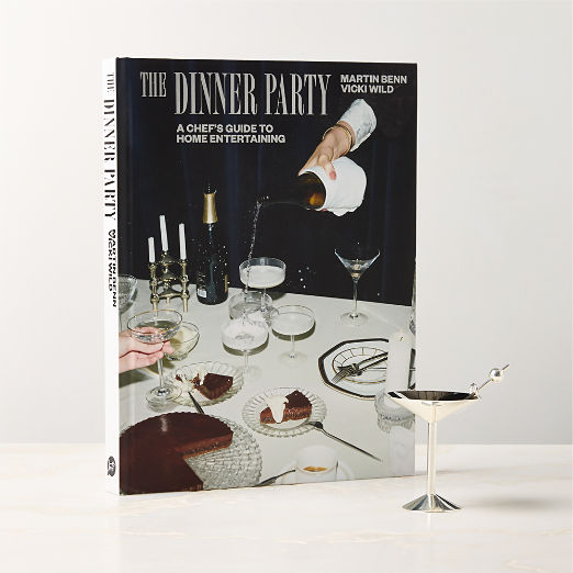 'The Dinner Party' Coffee Table Book and Cocktail Ornament Gift Bundle