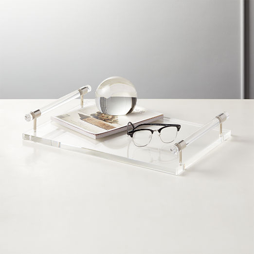 Theron Clear Acrylic Tray