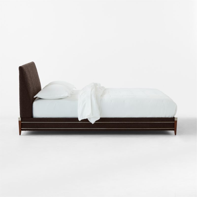 Tiburon Mink Upholstered King Bed - image 6 of 10