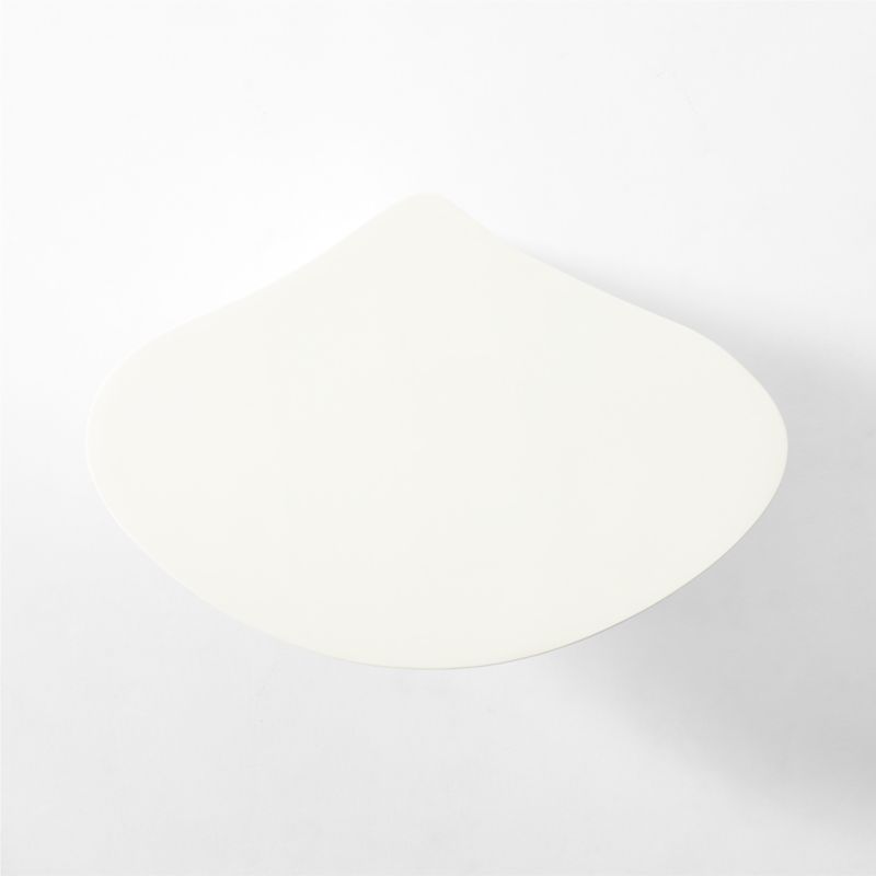 Tieri White Resin Outdoor Side Table Large - image 13 of 14