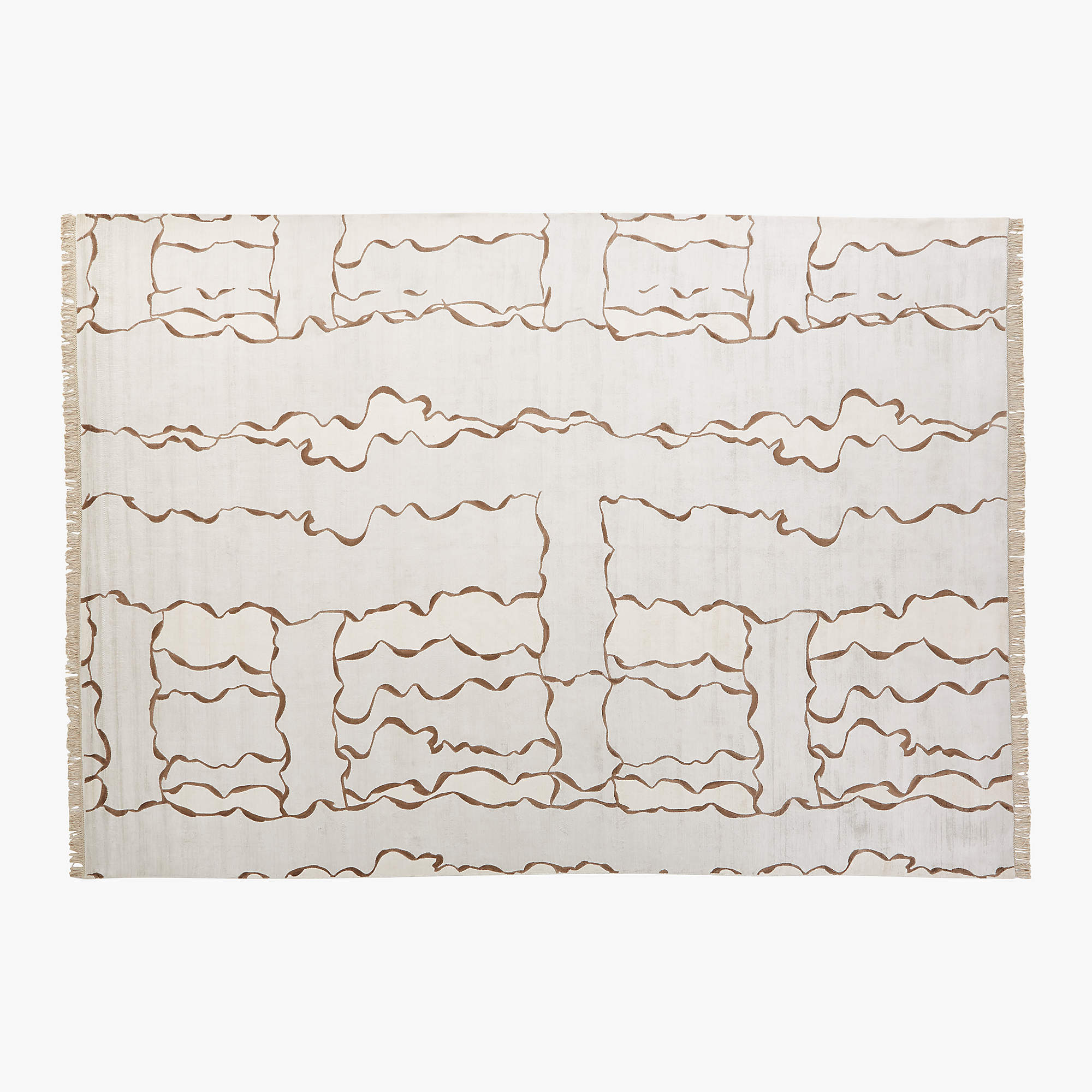 Tilda Handloomed Abstract Area Rug 10'x14' + Reviews CB2