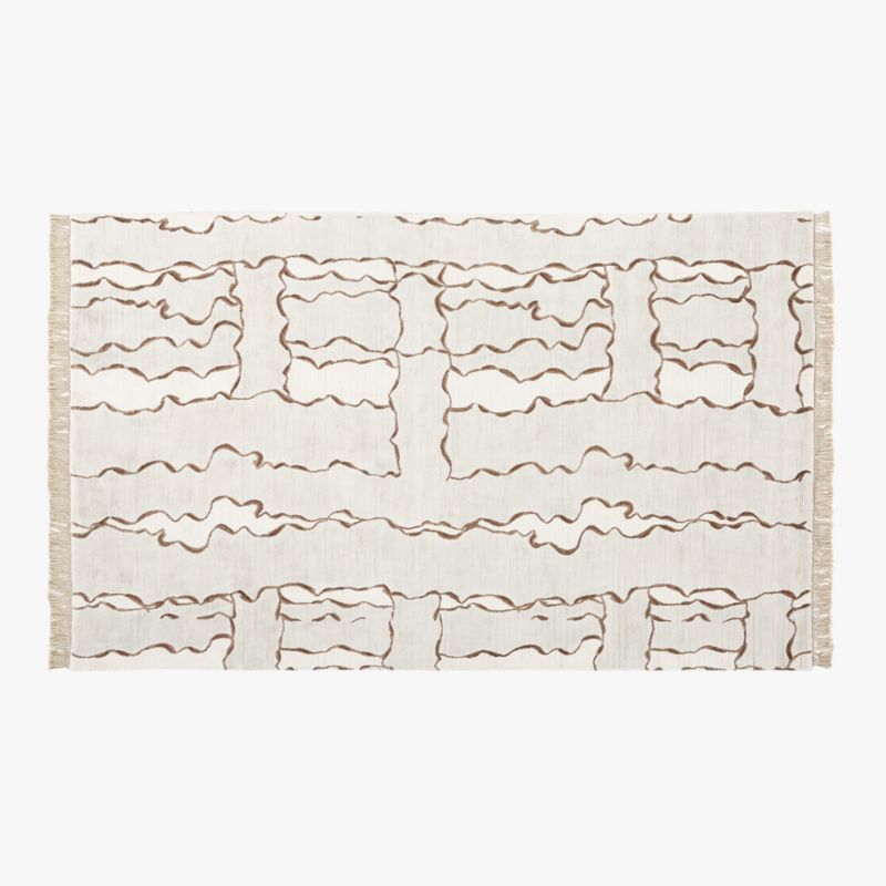 Tilda Handloomed Abstract Area Rug 5'x8' CB2 Canada