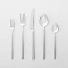 20-Piece Rush Blackened Handle Flatware Set + Reviews