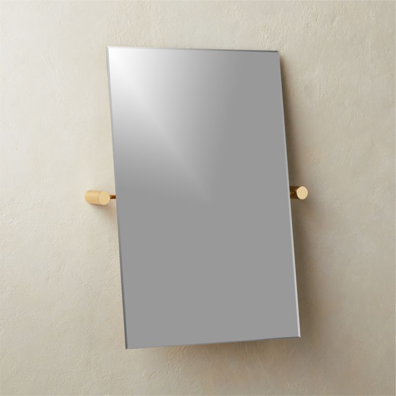 Tilt Rectangular Bathroom Mirror 24"x36" - image 3 of 7