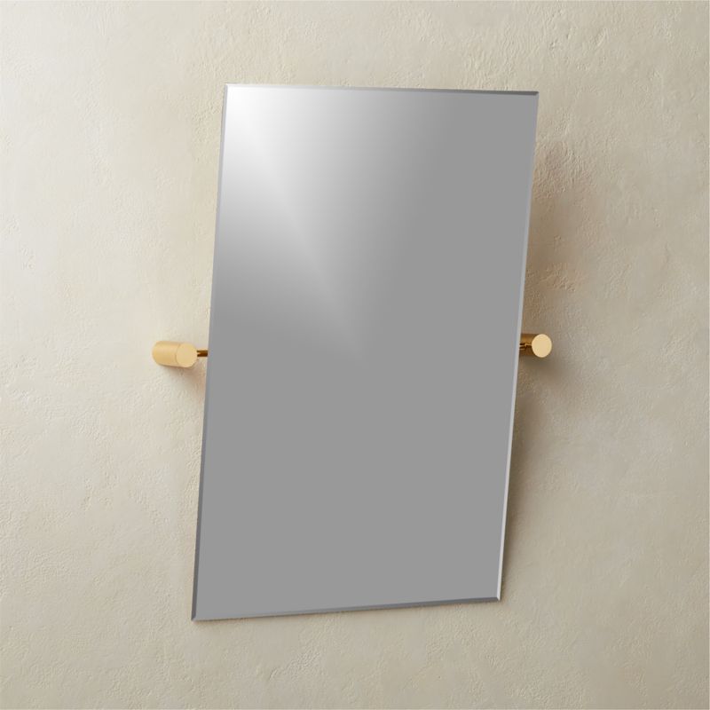 Tilt Rectangular Bathroom Mirror 24"x36" - image 4 of 7