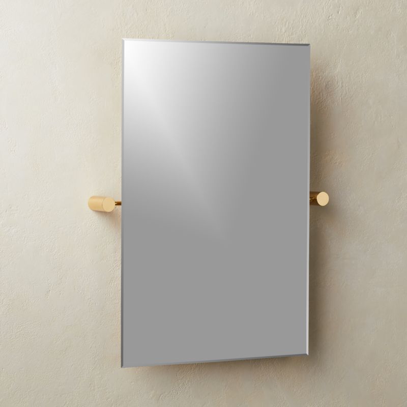 Tilt Rectangular Bathroom Mirror 24"x36" - image 2 of 7