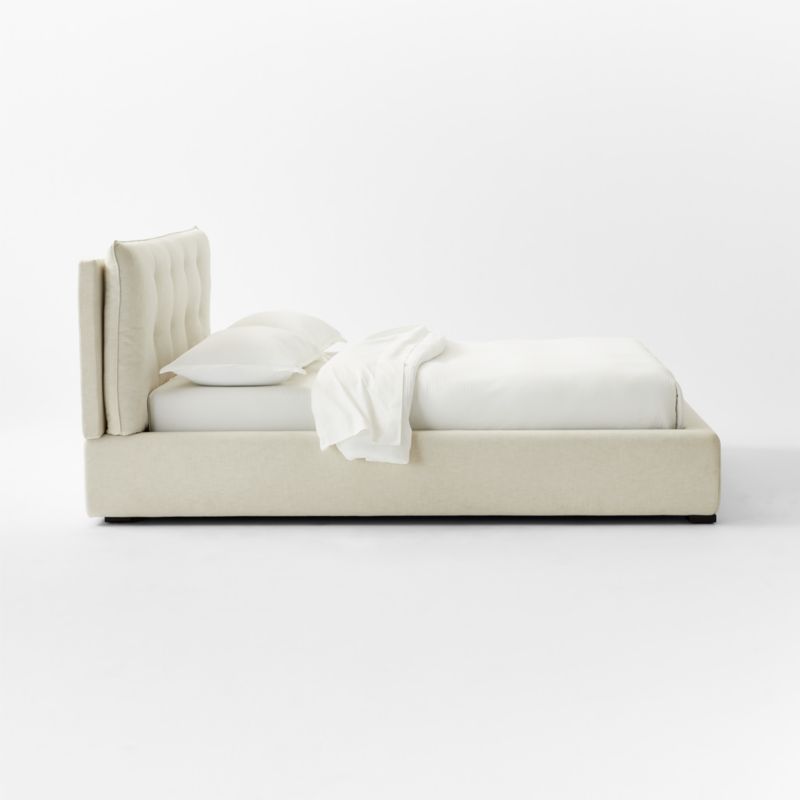 Tipton Ivory Tufted King Bed - image 5 of 9