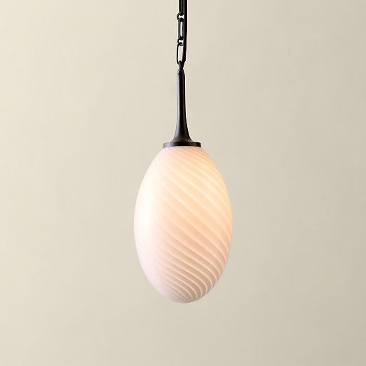Tiro Murano Glass and Blackened Brass