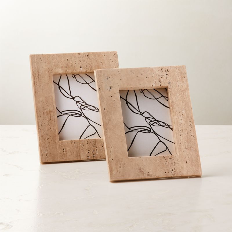 Tirra Travertine Picture Frame 5''x7'' - image 5 of 8