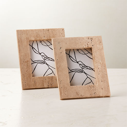 Tirra Travertine Picture Frame 5''x7''