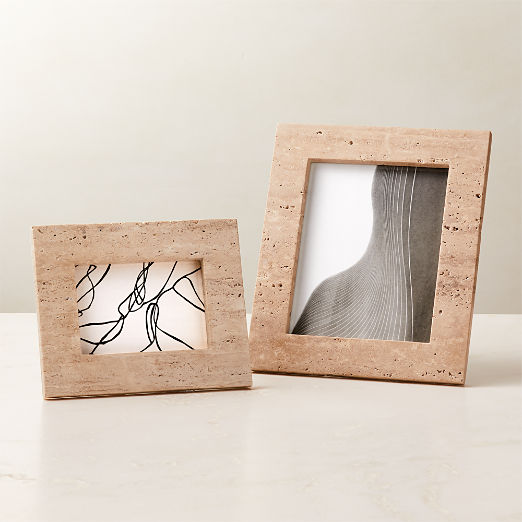 Tirra Travertine Picture Frame 8''x10''