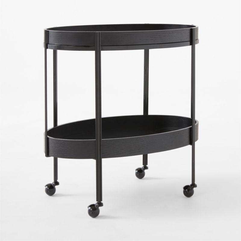 Toast Black Bar Cart - image 9 of 12