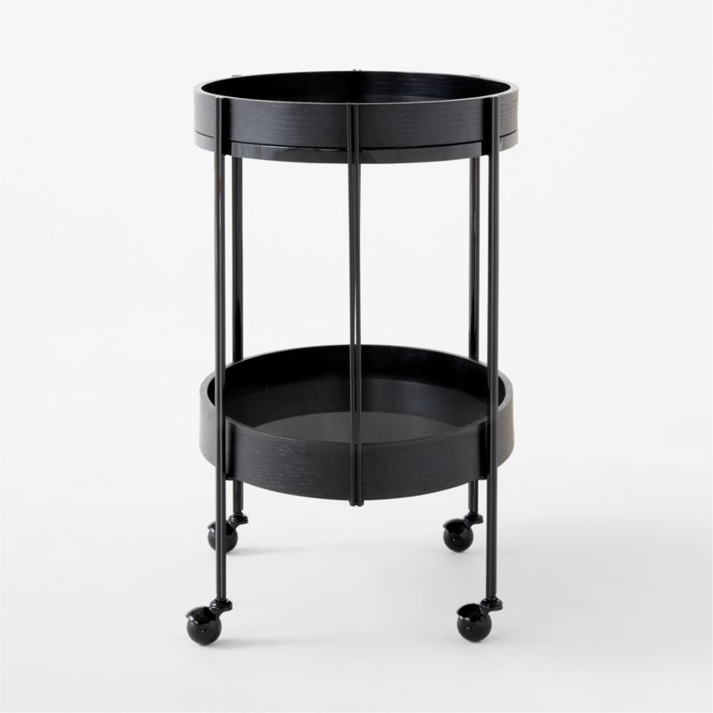 Toast Black Bar Cart - image 10 of 12