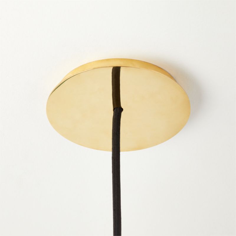 Tolio Brass Conical Pendant Light - image 4 of 6