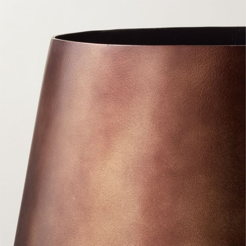 Tonty Brass Blackened Metal Indoor Planter Tall - image 3 of 4