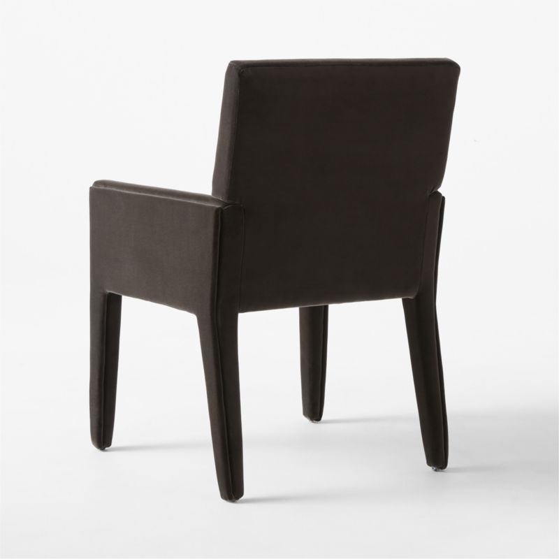 Torrey Mink Brown Upholstered Dining Armchair - image 7 of 9