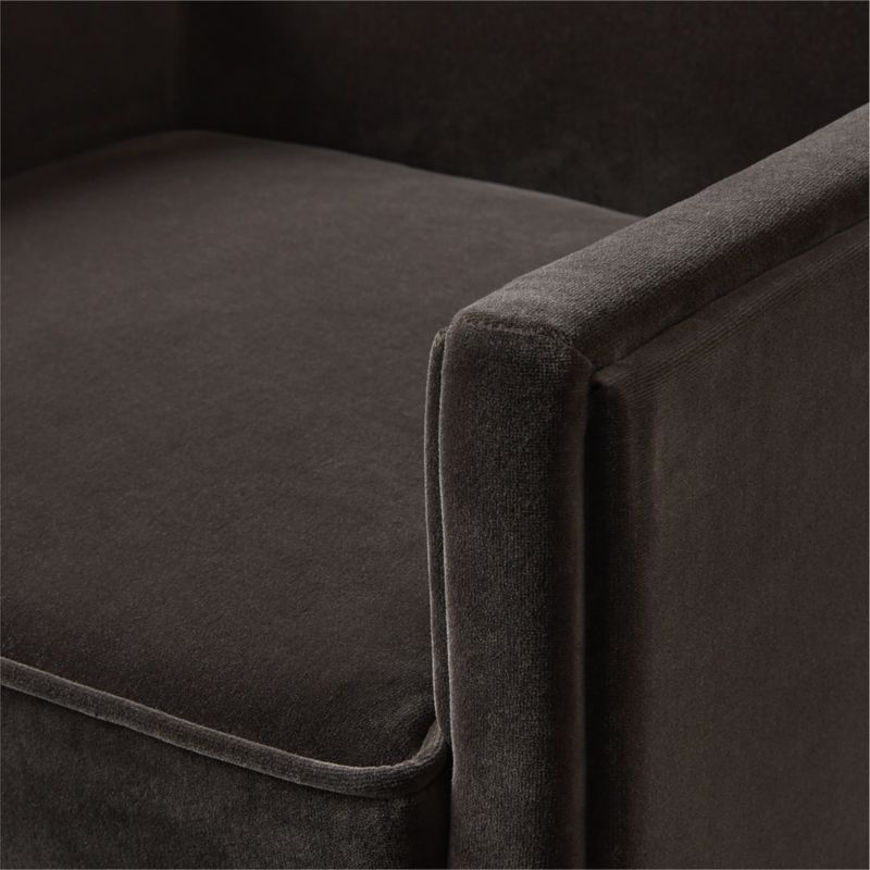 Torrey Mink Brown Upholstered Dining Armchair - image 8 of 9