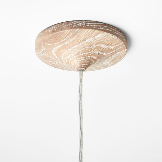 Totora Oak Pendant Light