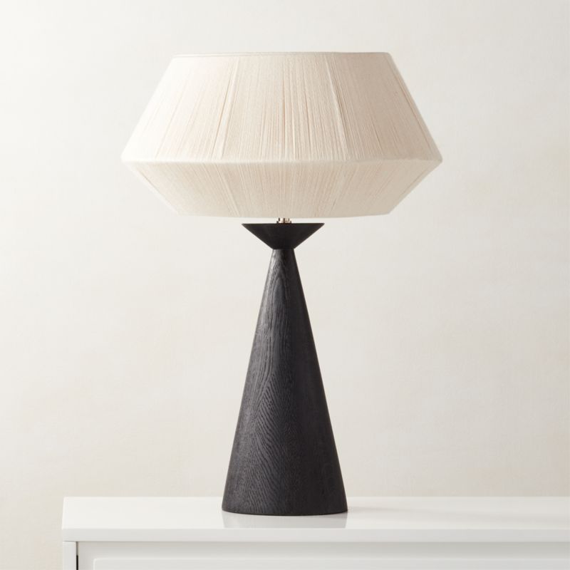 Totora Oak Wood Table Lamp - image 2 of 6