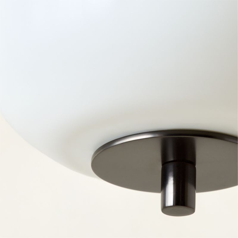 Tova Opal Glass Oblong Pendant Light 6" - image 3 of 7