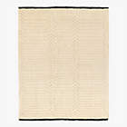 Altra Handloomed Warm White and Taupe Viscose Area Rug 10'X14'