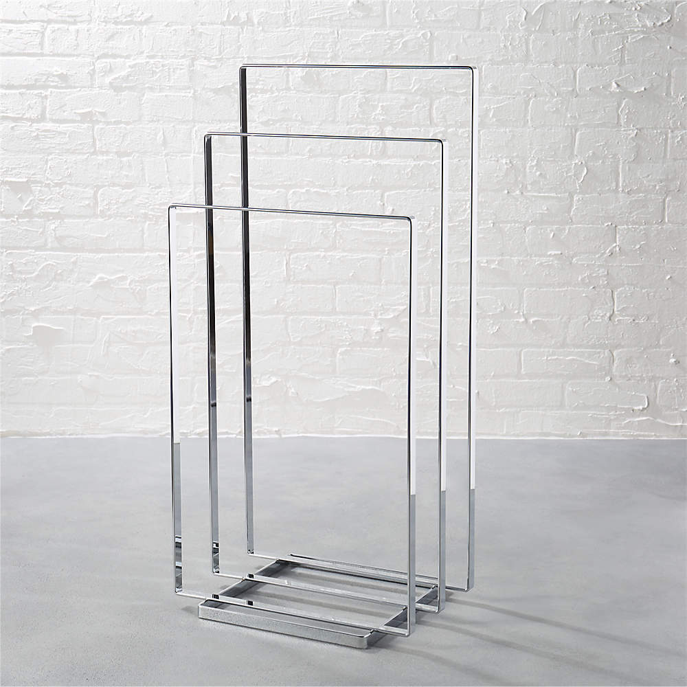 cb2 towel bar