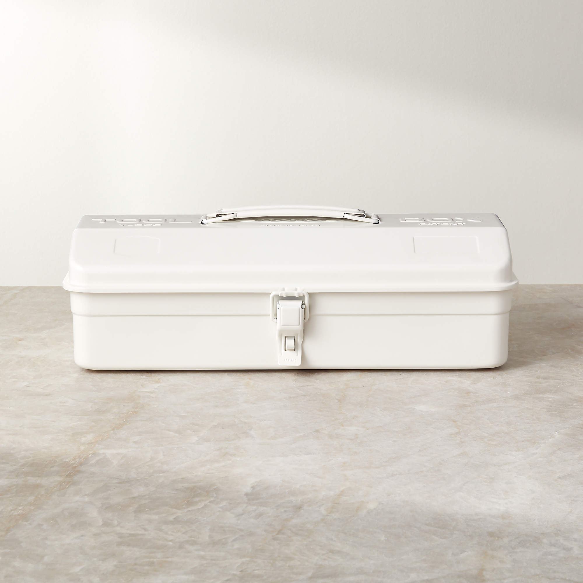 Toyo Large White Toolbox | CB2 Canada