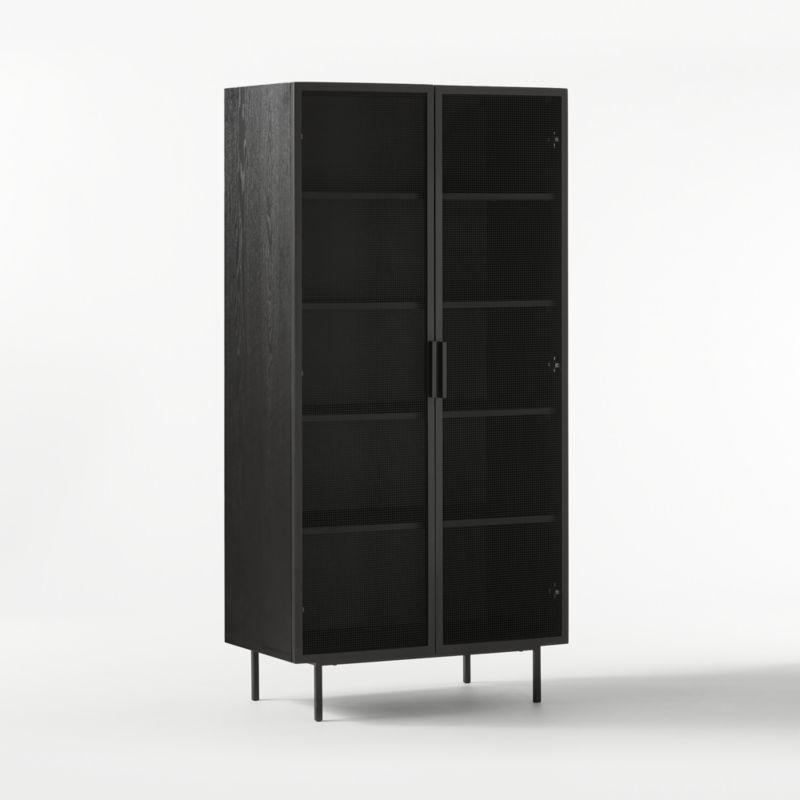 Trace Black Wire Bookcase - image 5 of 12