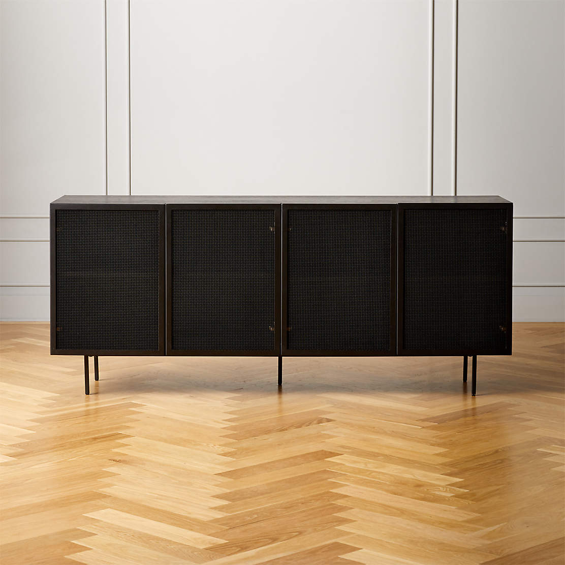 Nero Black Marble Credenza + Reviews CB2