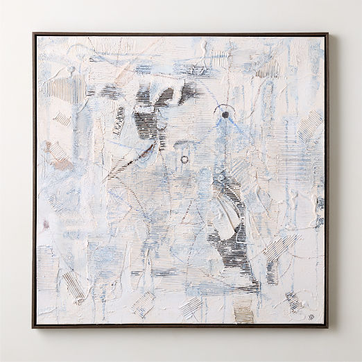 'Tragectory' Framed Wall Art 45"x45"