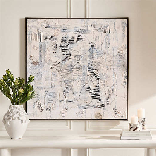 'Tragectory' Framed Wall Art 45"x45"